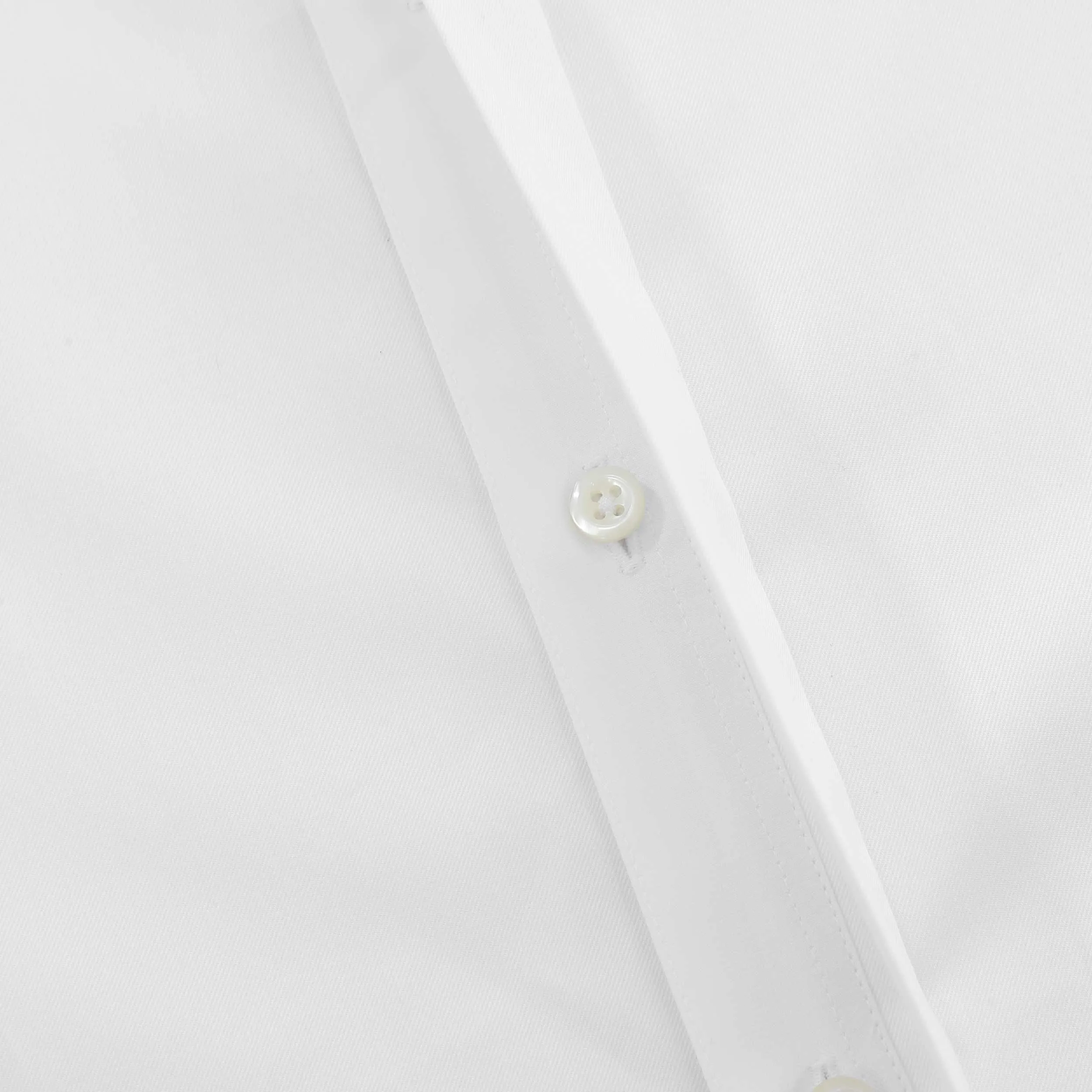 Stenstroms Fitted Body Dinner Shirt in White