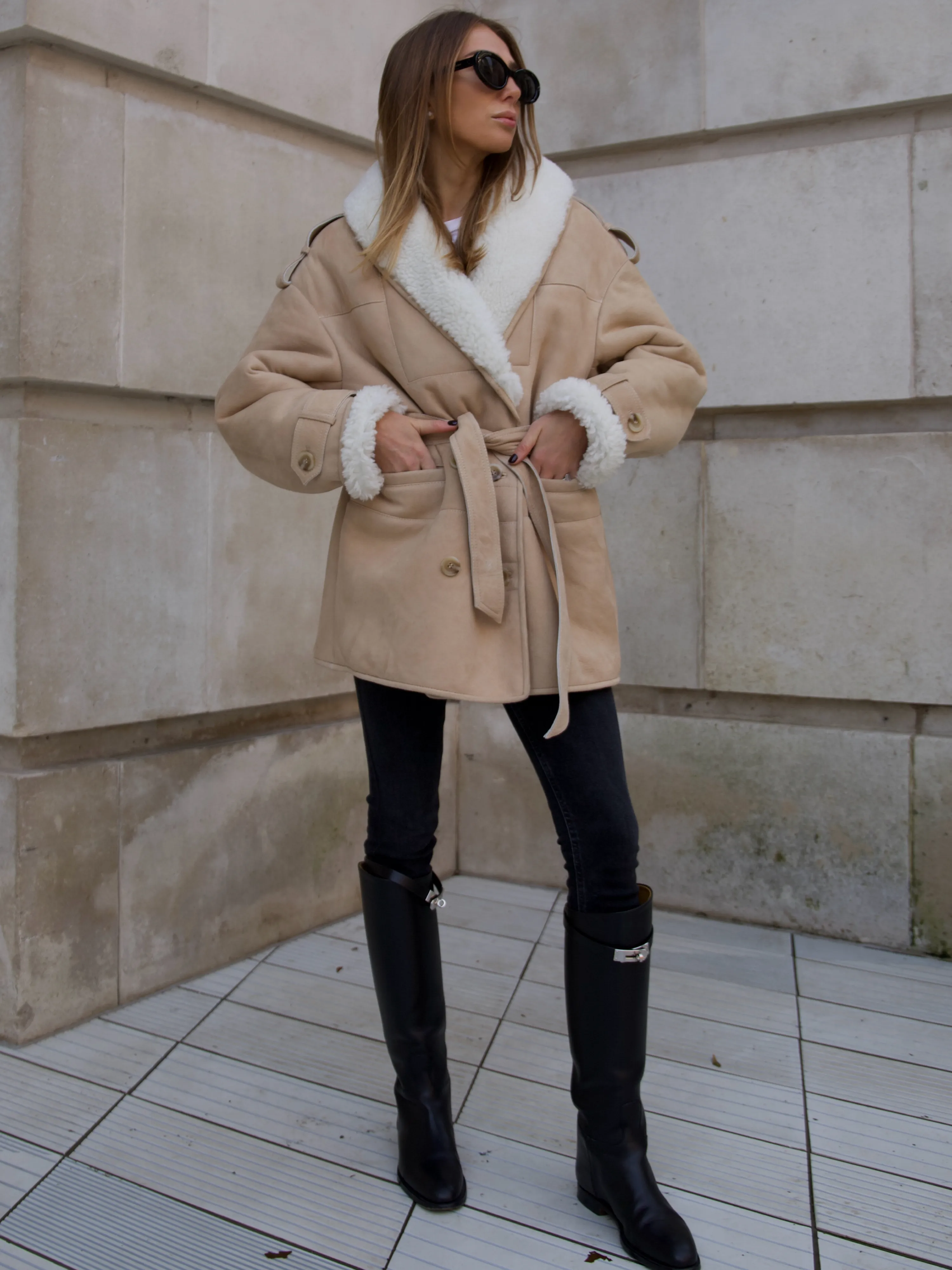 Stockholm Shearling Coat