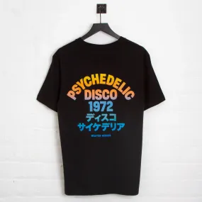 Sunrise 1972 Psychedelic Disco Back Print - Tshirt - Black