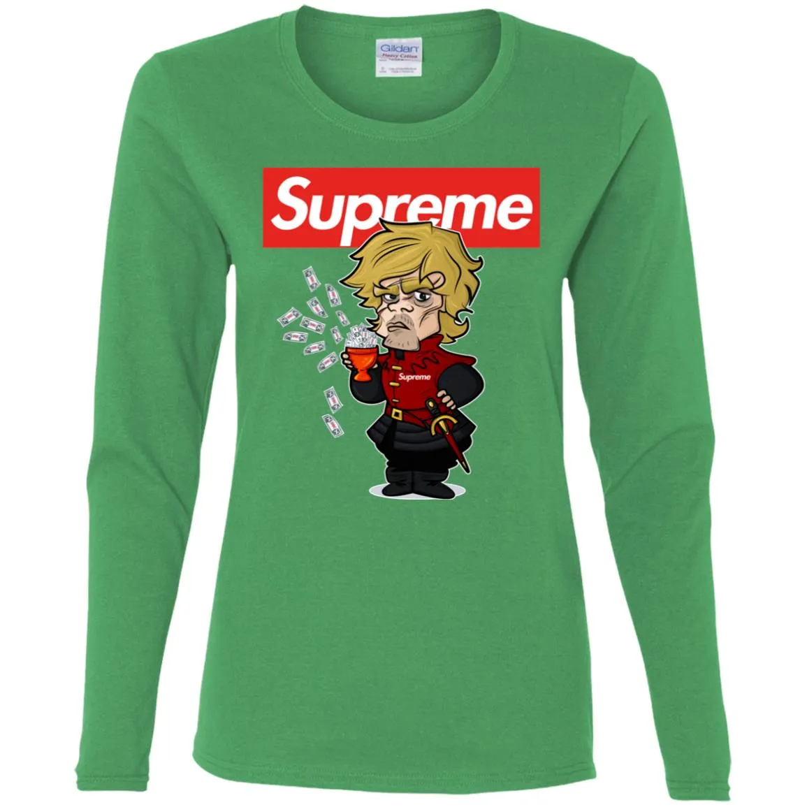 Supreme Tyrion Game Of Thrones T-shirt Women Long Sleeve Shirt