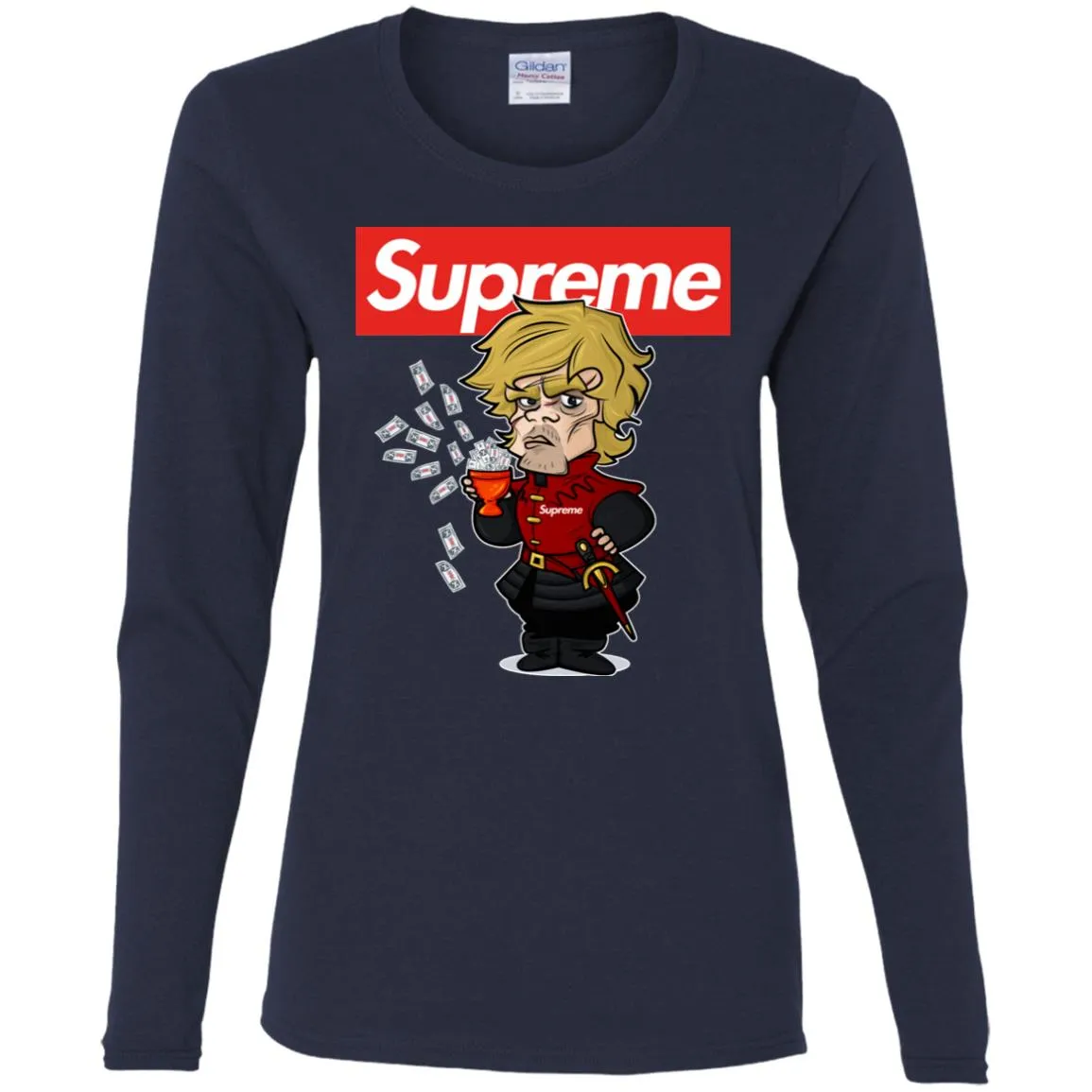 Supreme Tyrion Game Of Thrones T-shirt Women Long Sleeve Shirt