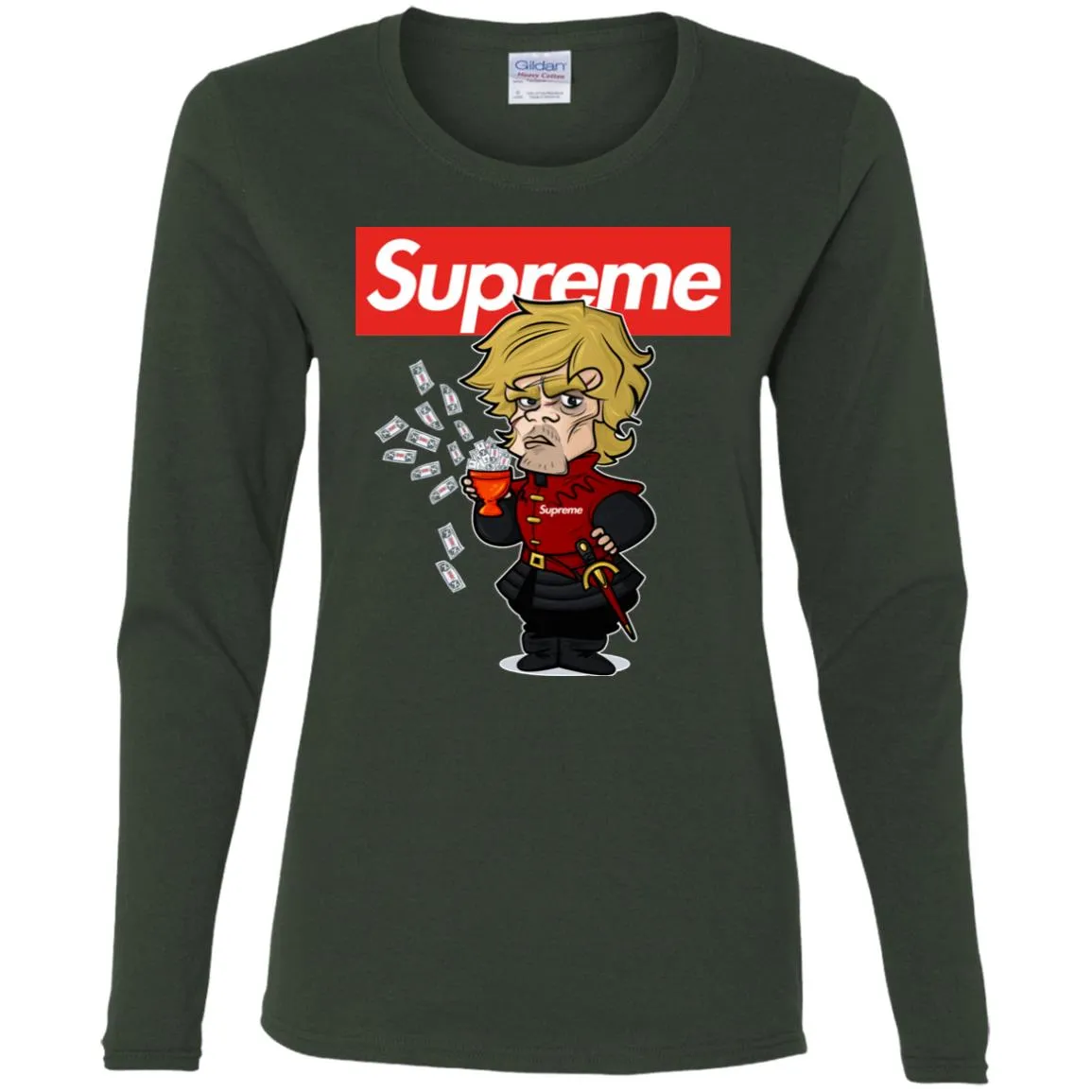 Supreme Tyrion Game Of Thrones T-shirt Women Long Sleeve Shirt