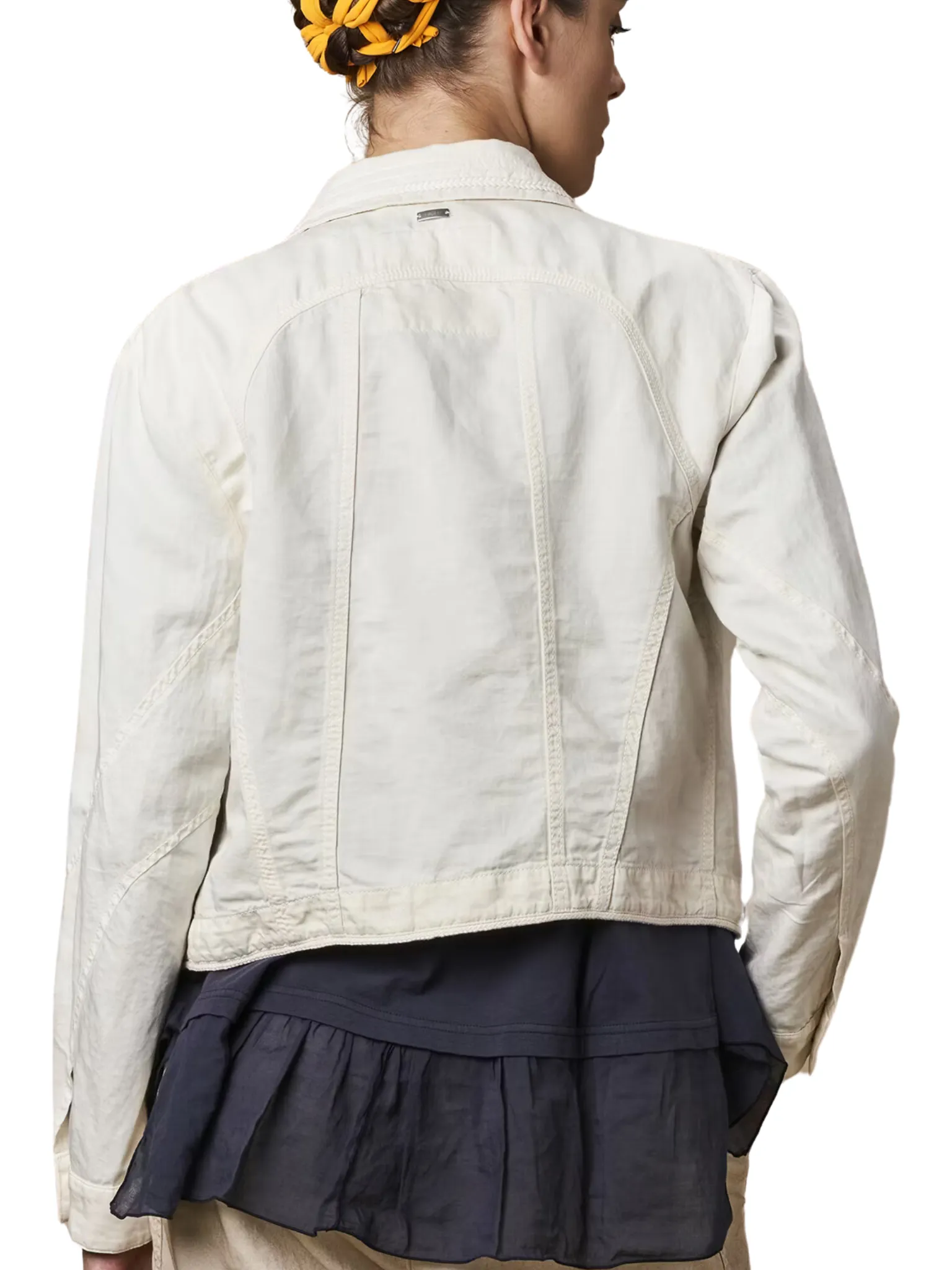 Suspicion Ivory Denim Jacket