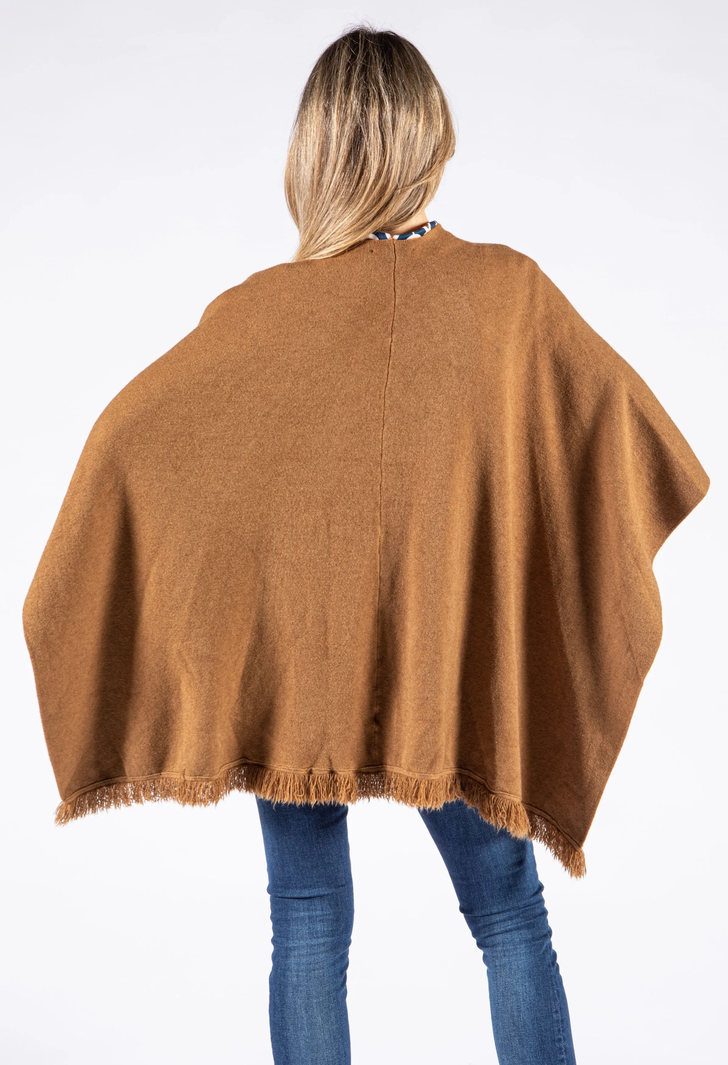 Tassel End Poncho