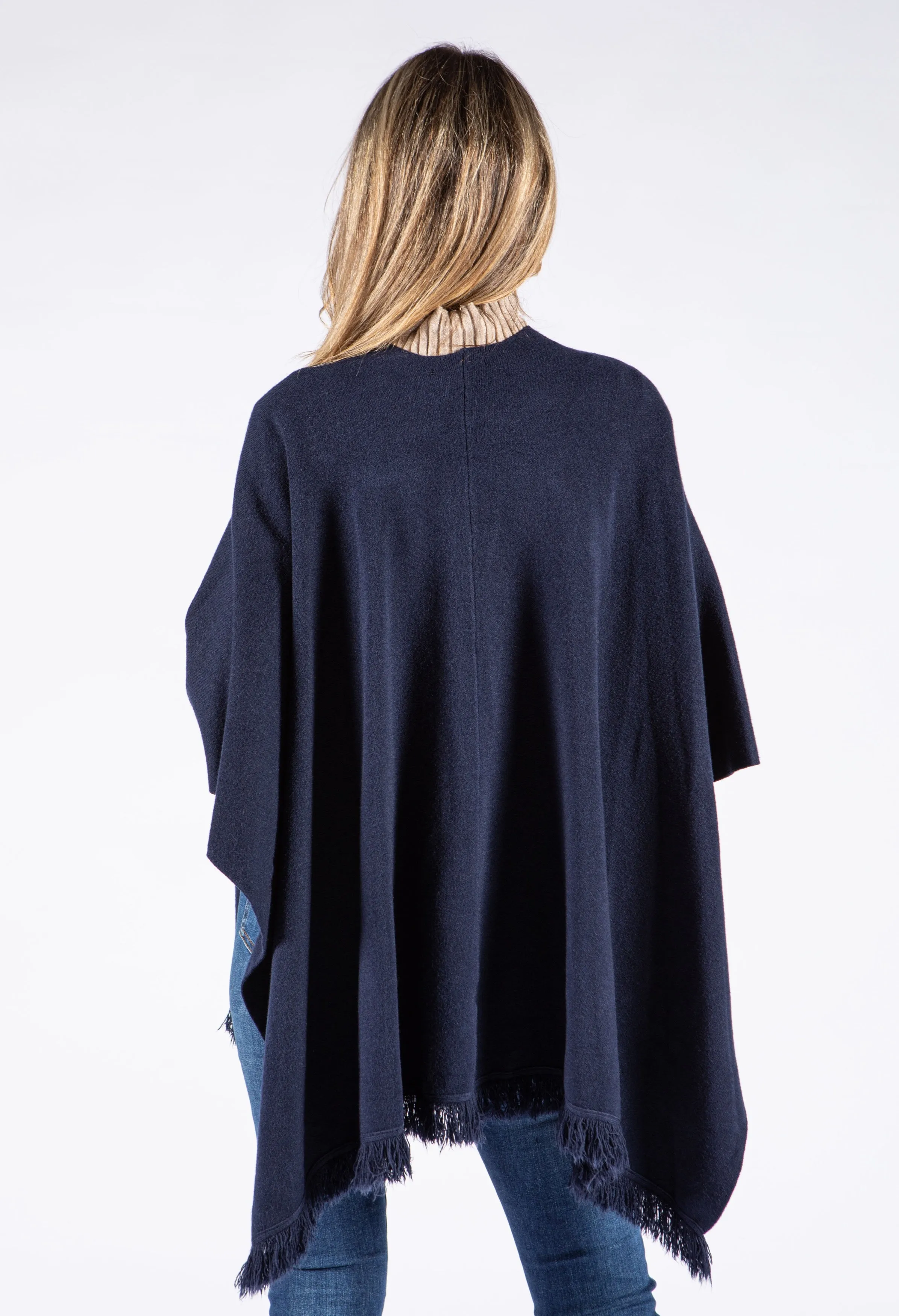 Tassel End Poncho