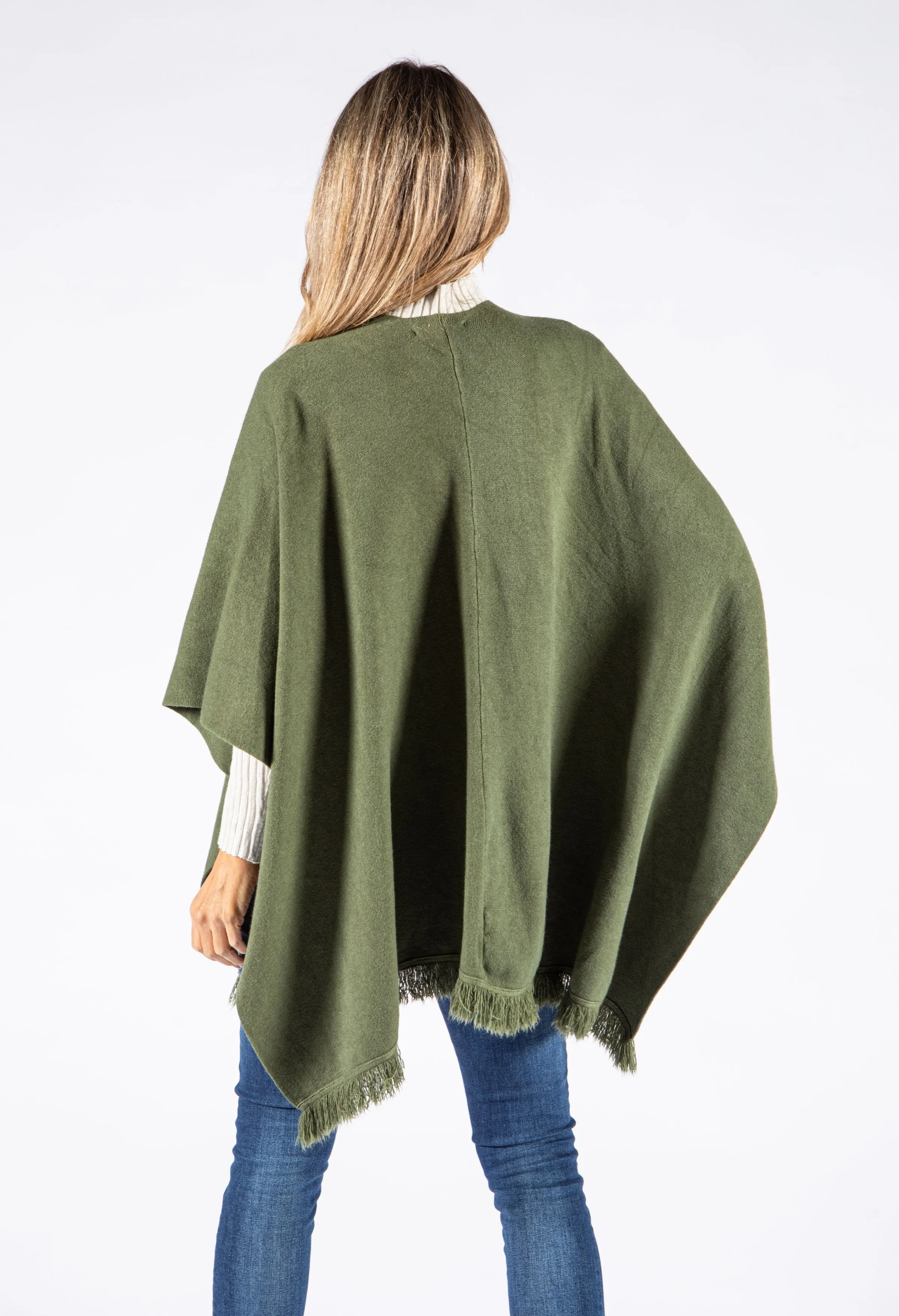 Tassel End Poncho