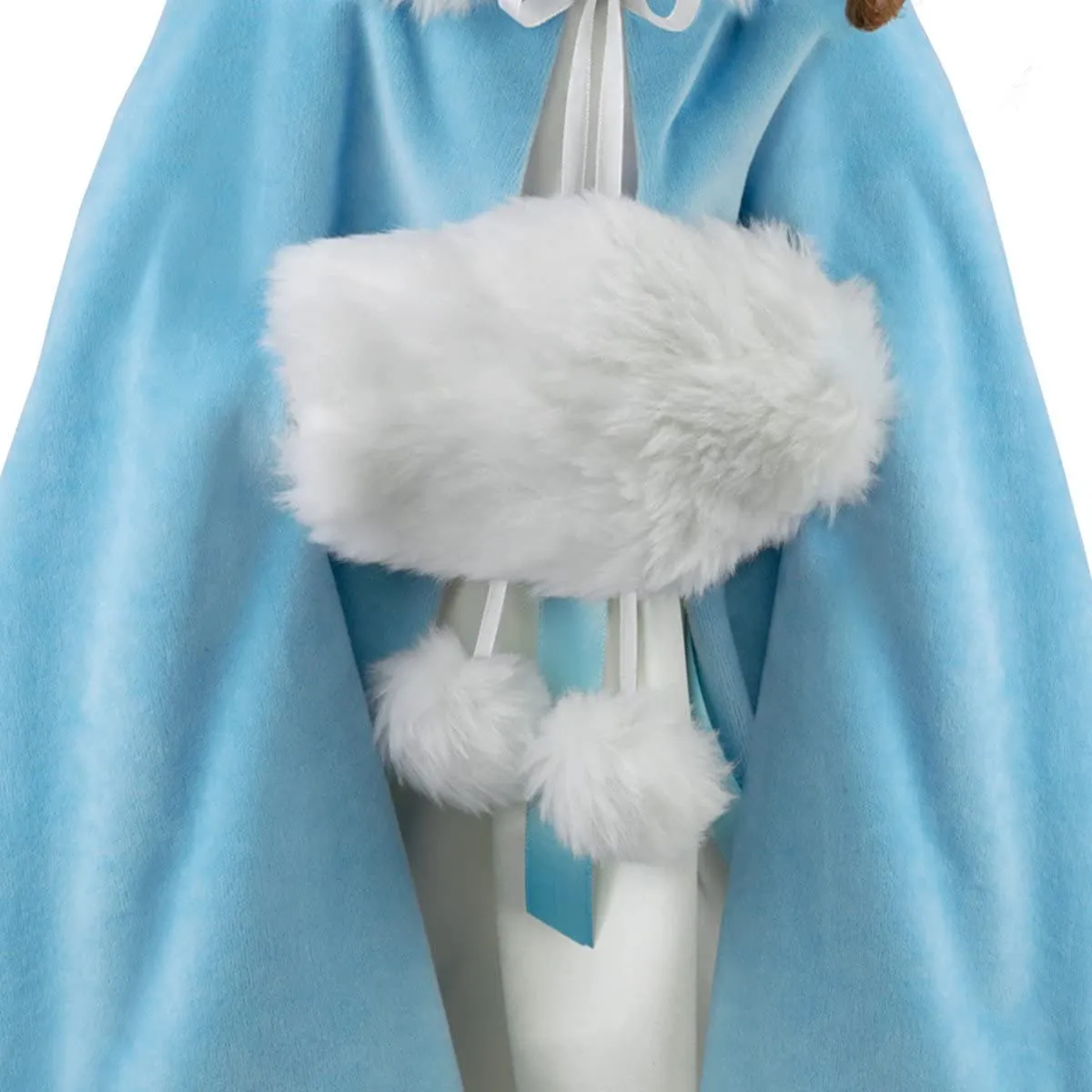 The Ashton - Drake Galleries Victoria Child Girl Doll in Winter Ensemble Hand Painted and Handcrafted of Fine Artisan Vinyl with Lush Cape Trimmed in Faux Fur by Master Doll Artist Angela Sutter 25"-inches