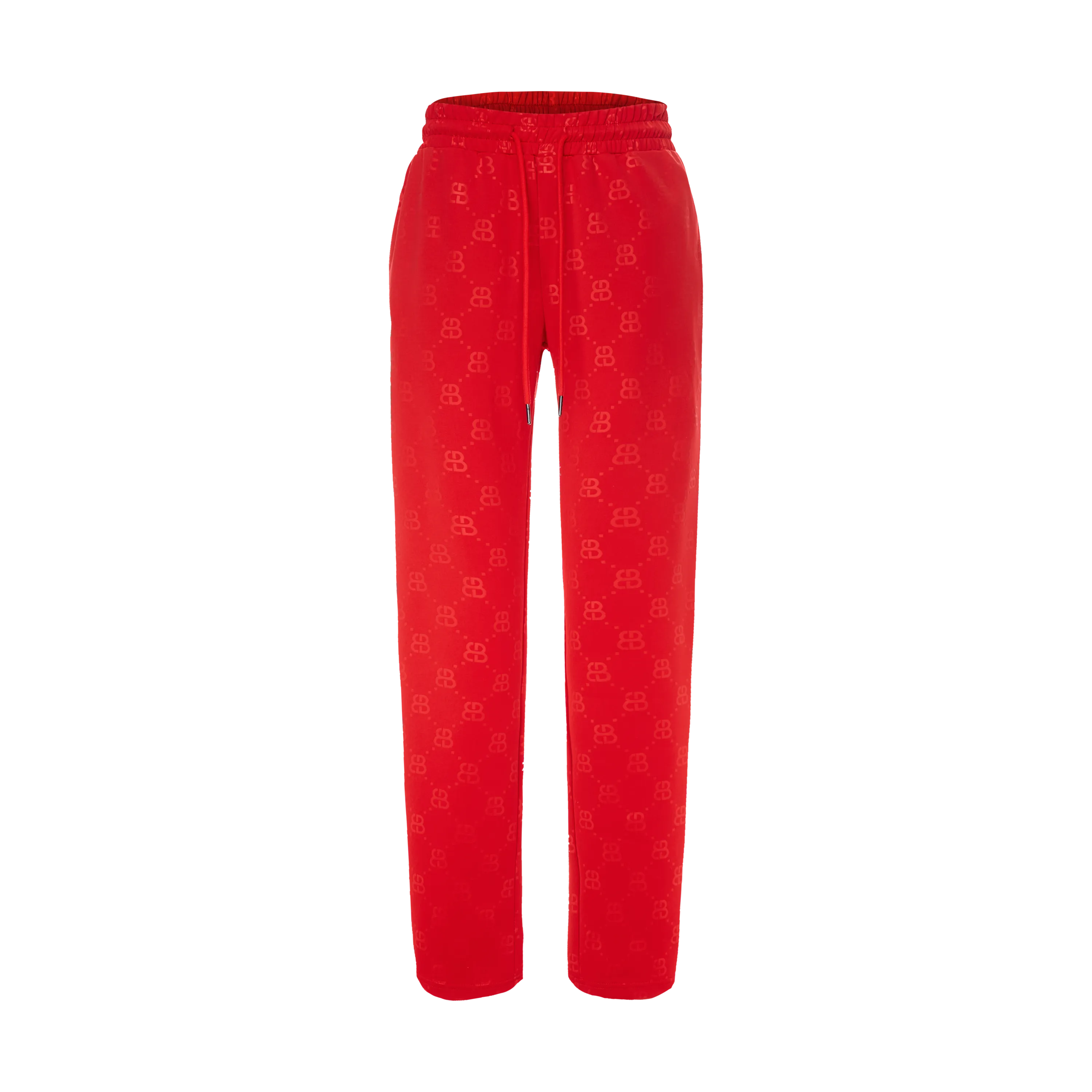 THE MONOGRAM TRACK PANTS-RED