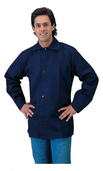 Tillman 6230B 30" Navy Flame Retardant Welding Jacket (1 Jacket)