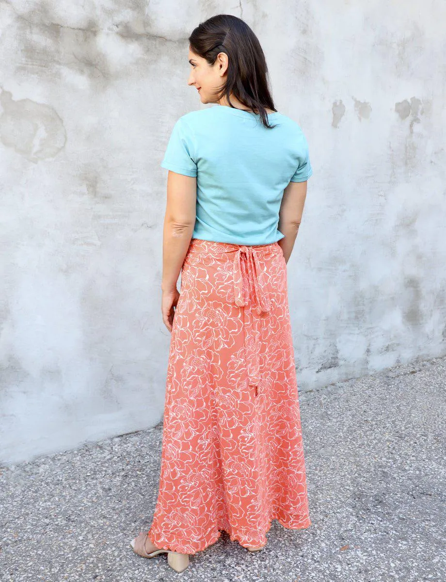 Tropicana Organic Wrap Skirt