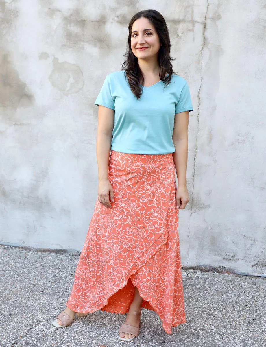 Tropicana Organic Wrap Skirt