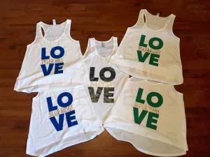 Two Tone Love Muscle Tank