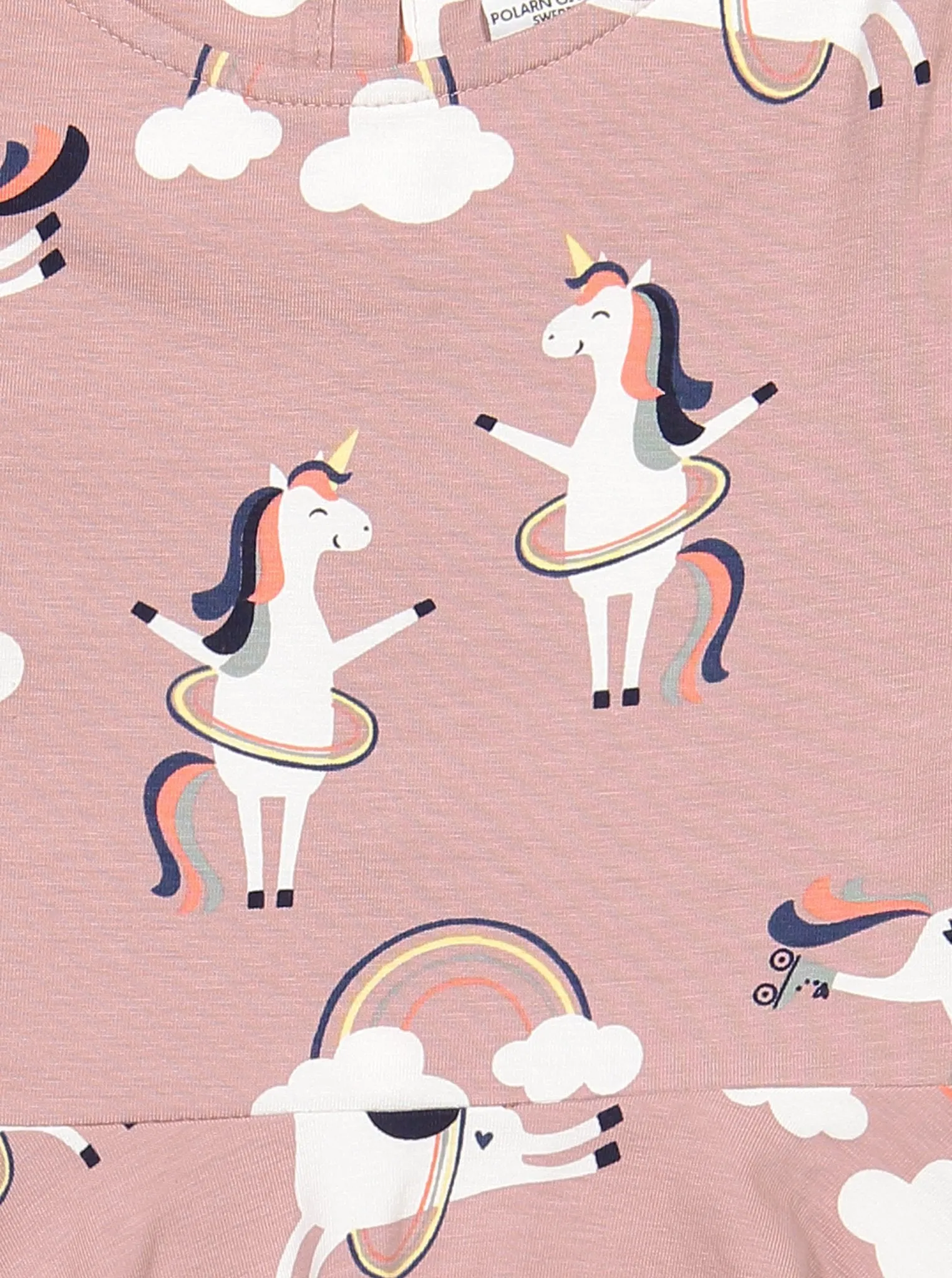 Unicorn Print Kids Dress