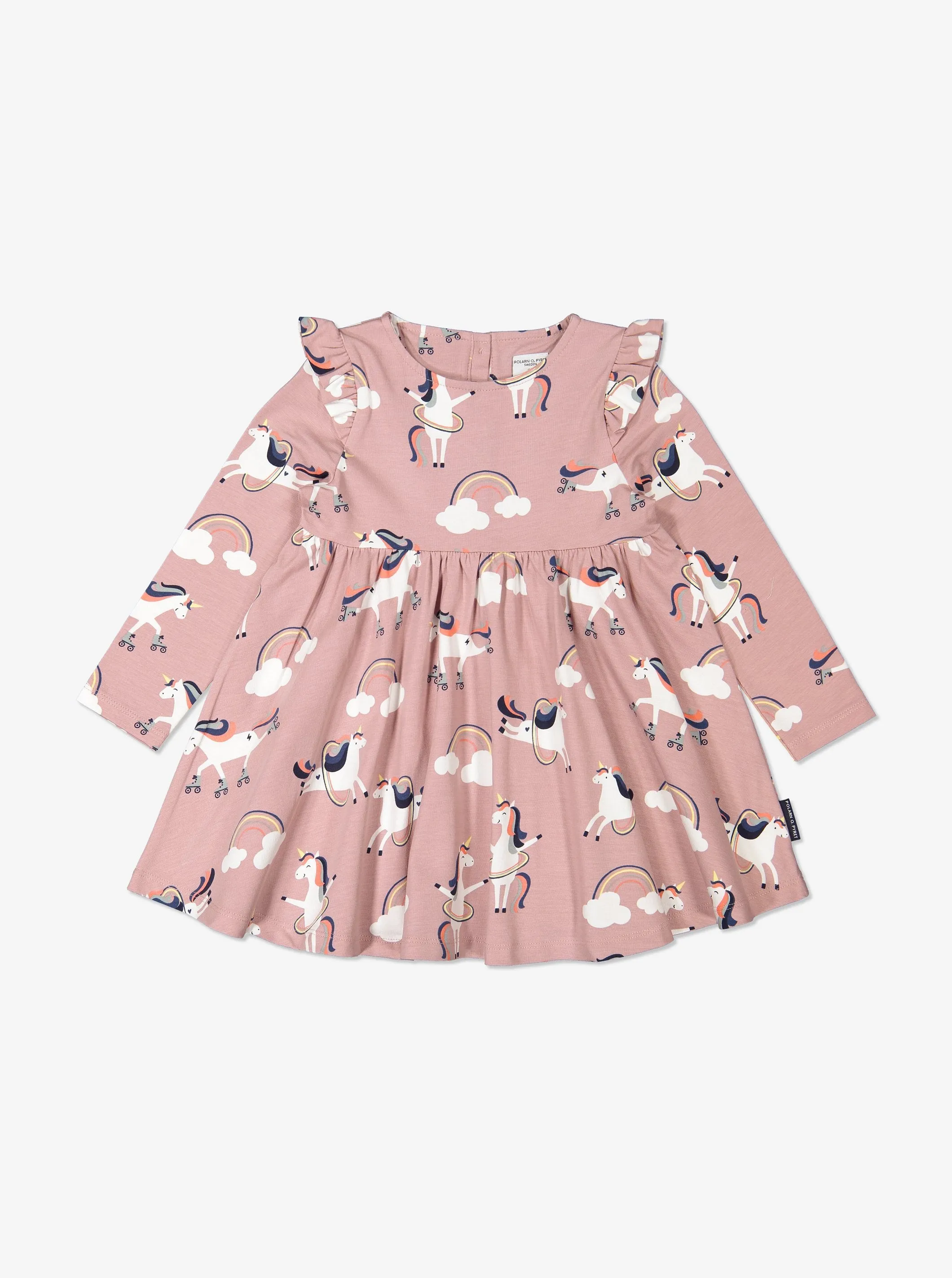 Unicorn Print Kids Dress