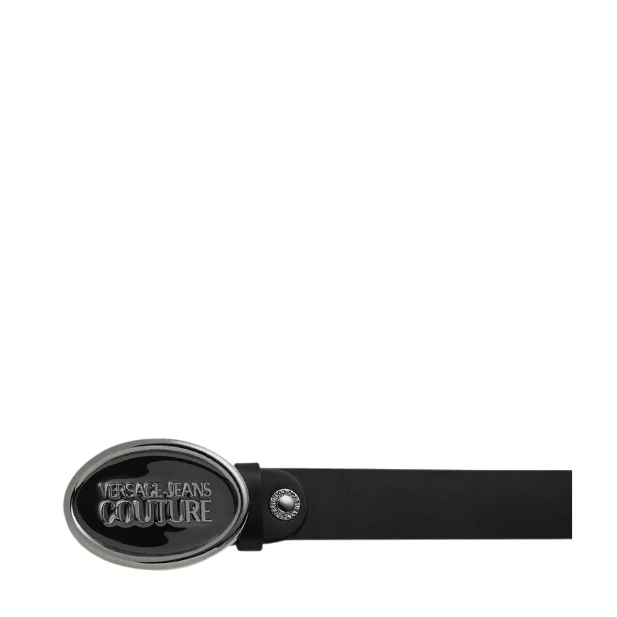 Versace Jeans Couture Black Buckle Belt