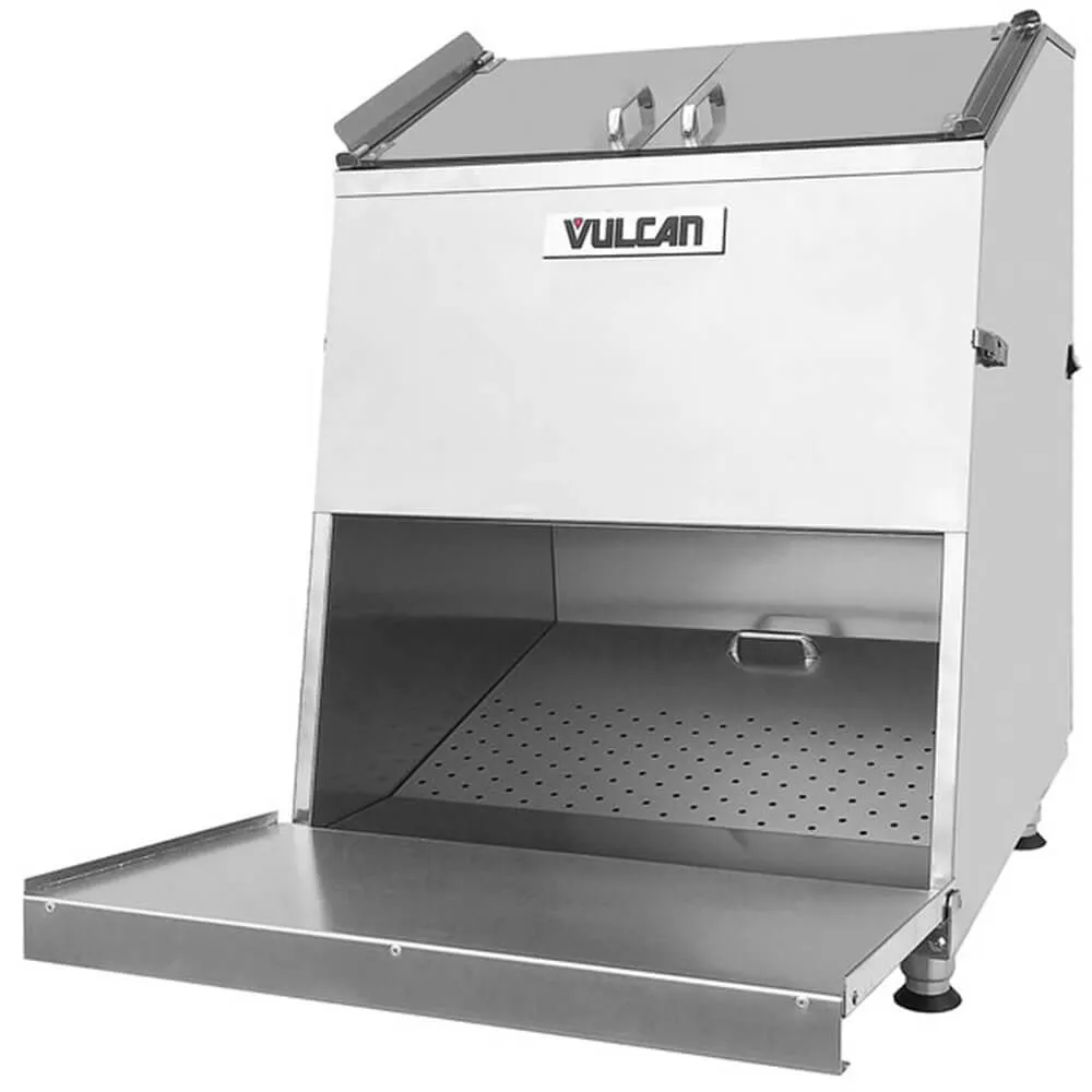 Vulcan VCW46 46 Gallon First-In First-Out Chip Warmer - 120V 1500W