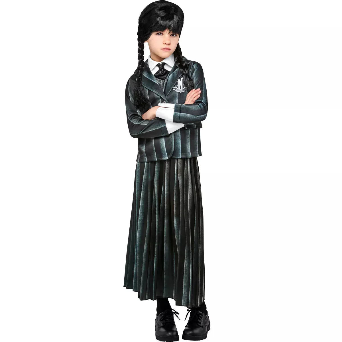 Wednesday Addams Nevermore Academy Costume Child | 1ct