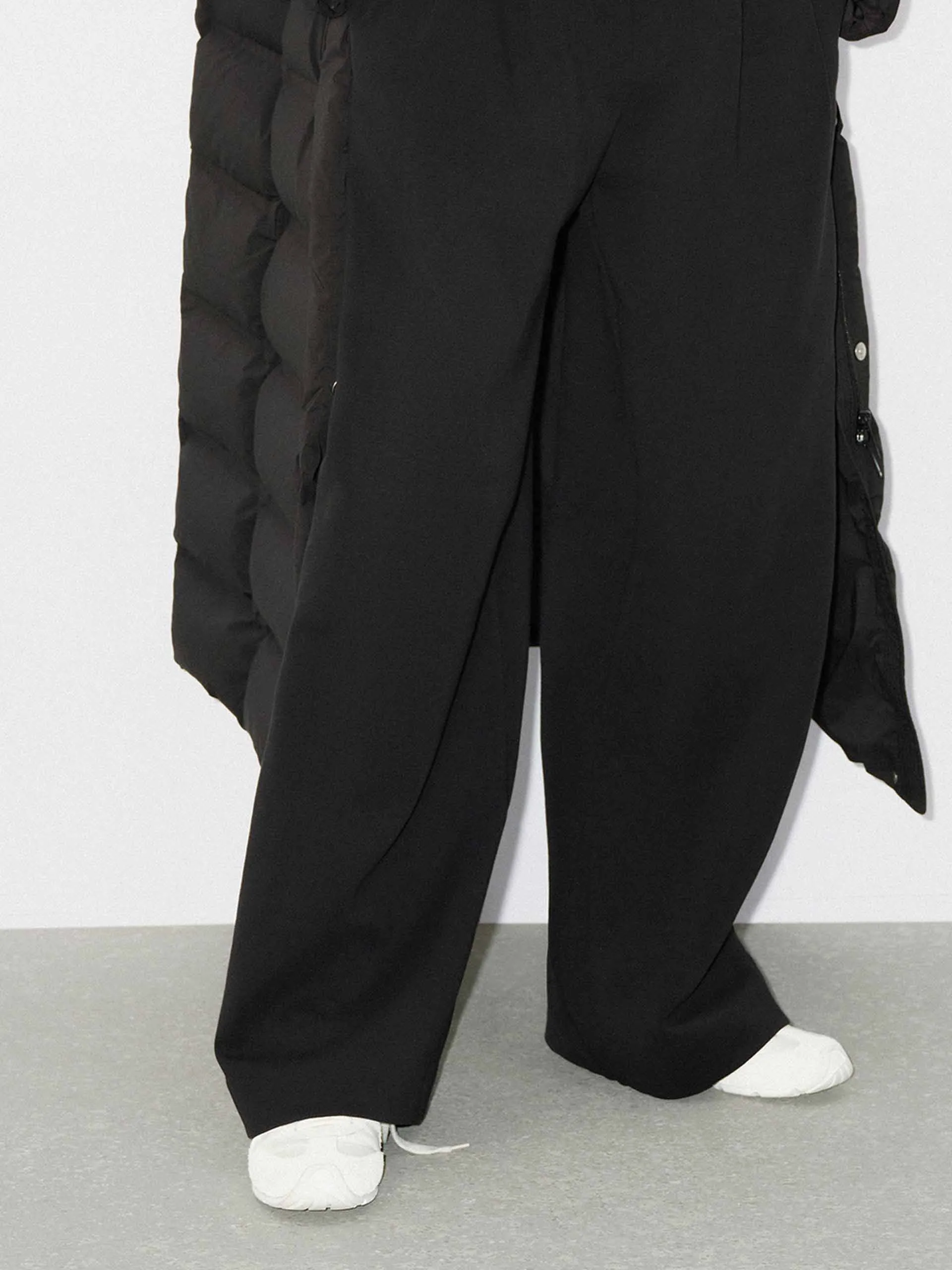 Wide Leg Pleated Sweatpants