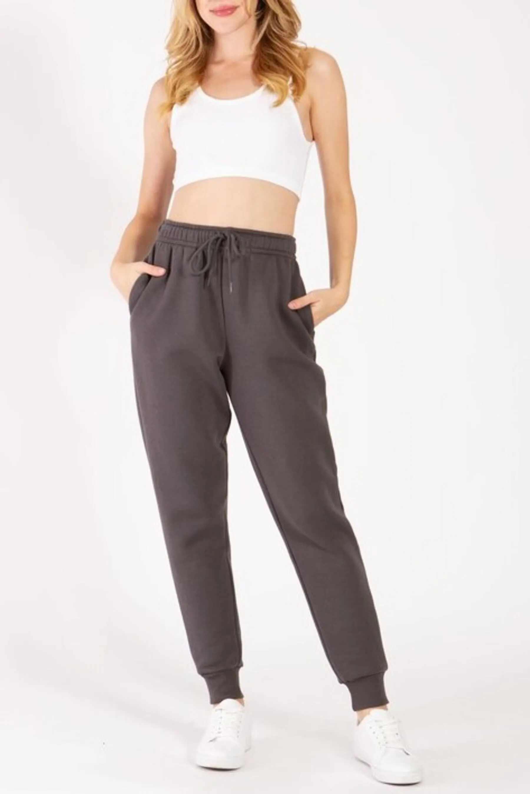 Women's Casual Fleece Jogger Sweatpants