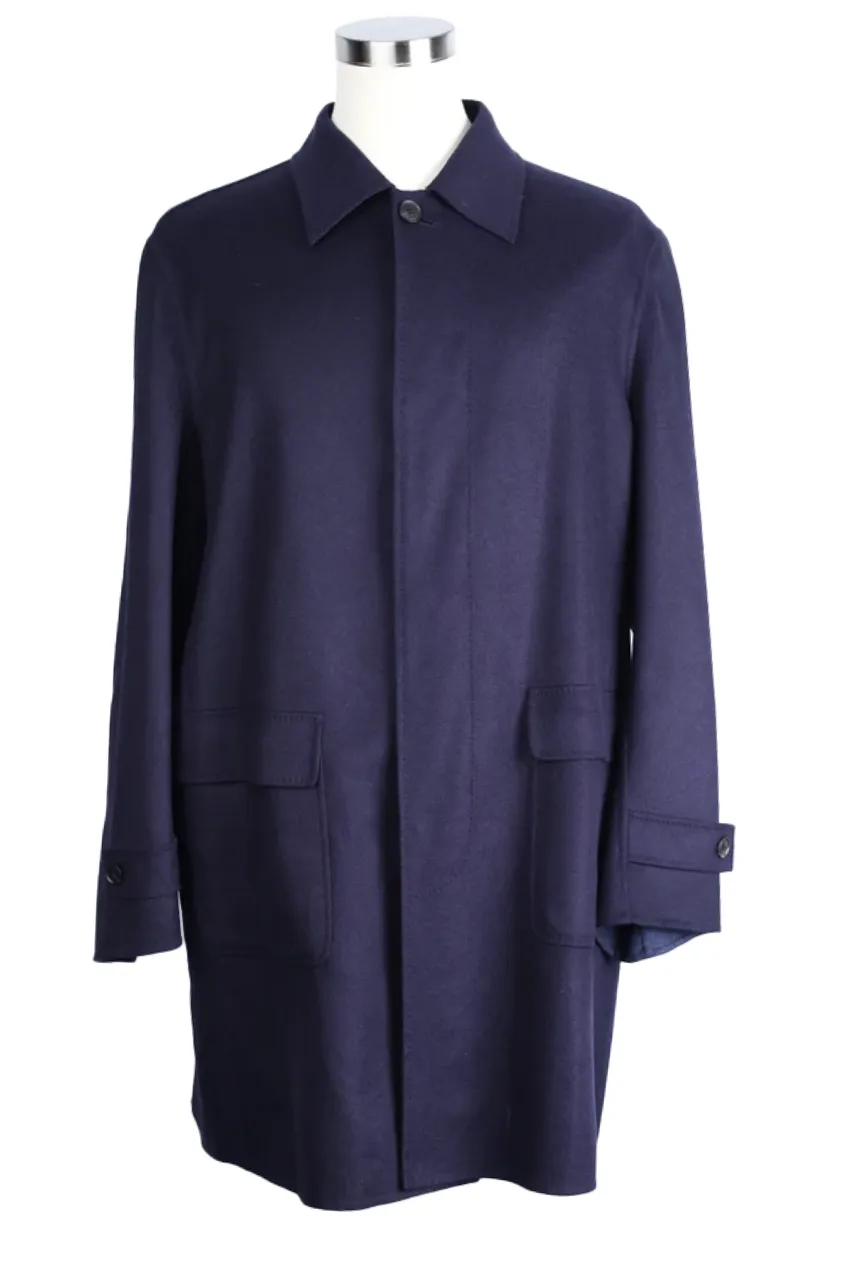 Wool-Silk-Cashmere Dress Coat