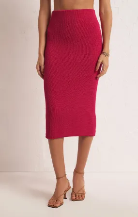 Z SUPPLY AVEEN SEAMLESS MIDI SKIRT